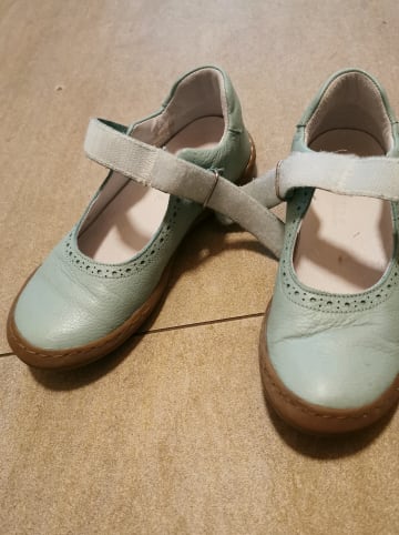 BO-BELL Leder-Spangenballerinas in Mint