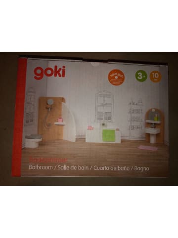 Goki Puppenhausmöbel "Badezimmer" - ab 3 Jahren