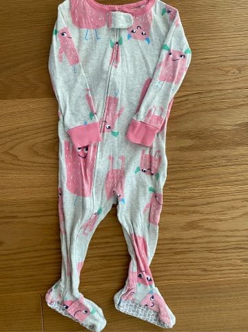 carter's Strampler in Weiß/ Rosa