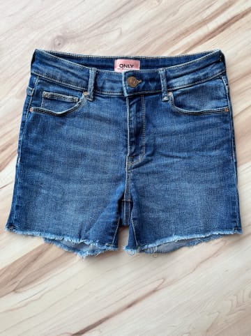 ONLY Jeansshorts "Blush" in Dunkelblau