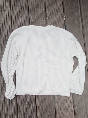 TOM TAILOR Denim Pullover in Weiß
