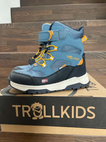 Trollkids Winterboots "Lofoten" in Blau