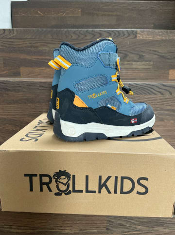 Trollkids Winterboots "Lofoten" in Blau