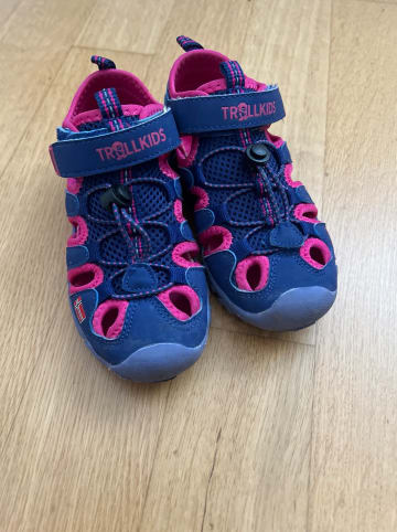 Trollkids Halbsandalen "Kristiansand" in Lila/ Pink