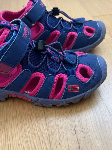 Trollkids Halbsandalen "Kristiansand" in Lila/ Pink