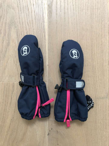 Trollkids Funktions-Fäustlinge "Mitten XT" in Dunkelblau/ Pink