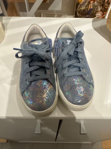 superfit Leder-Sneakers "Stella" in Blau