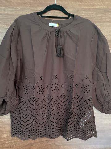 Gerry Weber Bluse in Dunkelbraun