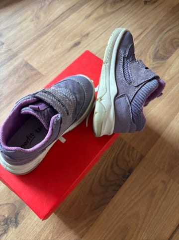 superfit Leder-Sneakers "Cooper" in Lila