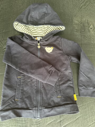 Steiff Sweatjacke in Dunkelblau