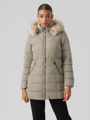 Vero Moda Steppjacke "Liv" in Taupe