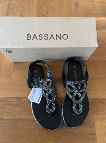 Bassano Sandalen in Schwarz