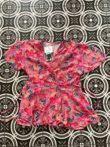 Milan Kiss Bluse in Pink/ Bunt