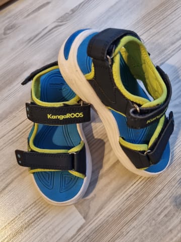 Kangaroos Sandalen in Blau/ Schwarz