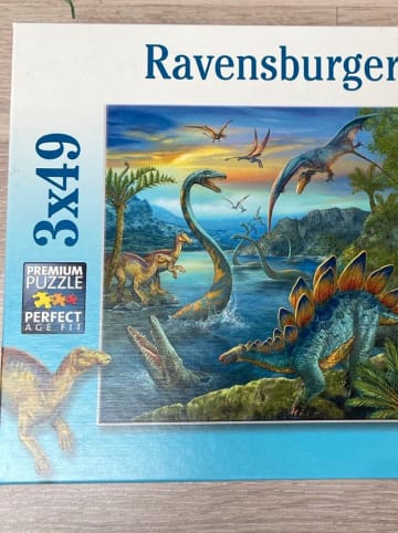 Ravensburger 3x49tlg. Puzzle "Faszination Dinosaurier" - ab 5 Jahren