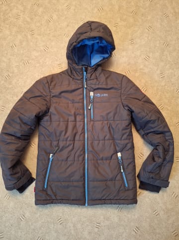 Trollkids Ski-/ Snowboardjacke "Hemsedal" in Anthrazit/ Blau