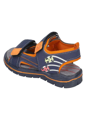 Ricosta Sandalen "Tame" in Dunkelblau/ Orange