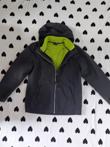 cmp 3in1-Funktionsjacke in Schwarz/ Grün