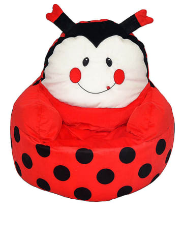 BabyGo Sitzsack "Marienkäfer" in Rot/ Schwarz