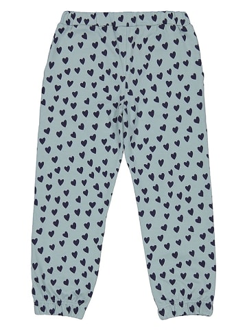 lamino Sweathose in Hellblau/ Schwarz