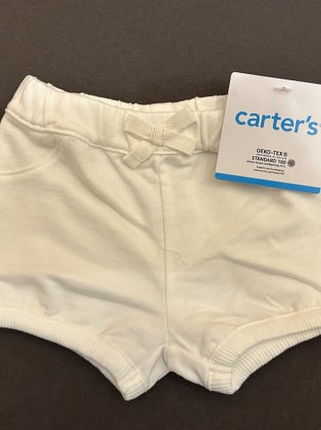 carter's Sweatshorts in Weiß