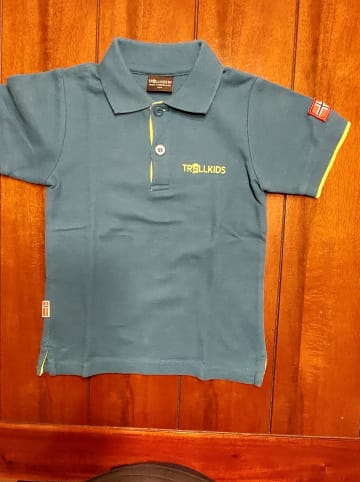 Trollkids Funktionspoloshirt "Bergen XT" in Blau