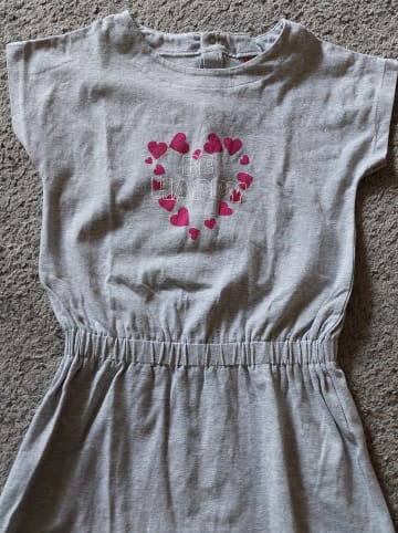 Kanz 2tlg. Outfit in Hellgrau/ Weiß