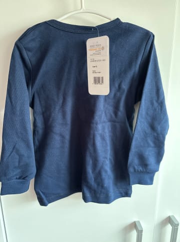 lamino Longsleeve in Dunkelblau