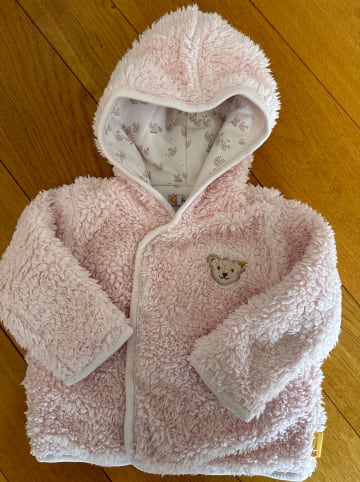 Steiff Fleecejacke in Rosa