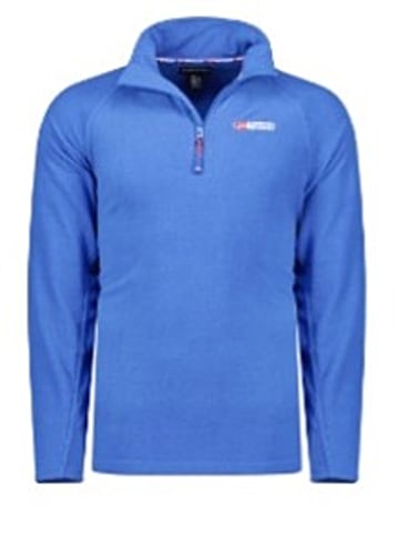 Geographical Norway Fleecepullover "Tug" in Blau