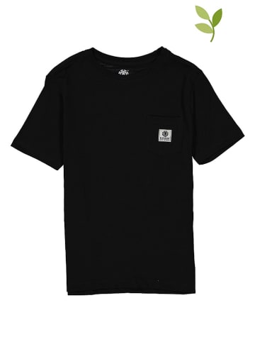 Element Shirt "Basic Pocket LA" in Schwarz