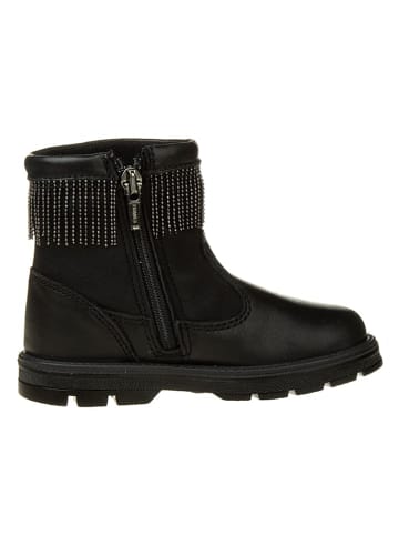 Primigi Leder-Boots in Schwarz