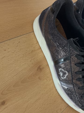 Primigi Leder-Sneakers in Schwarz