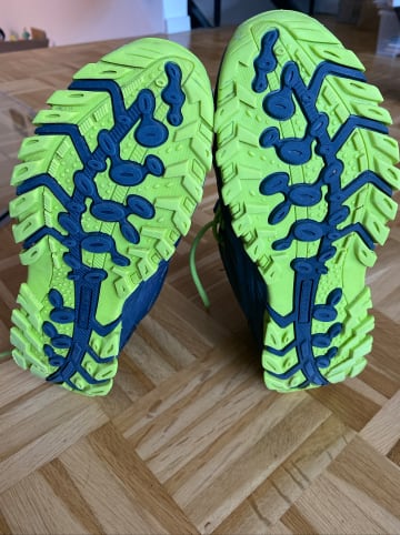 Trollkids Trekkingschuhe "Rondane Hiker Mid" in Dunkelblau