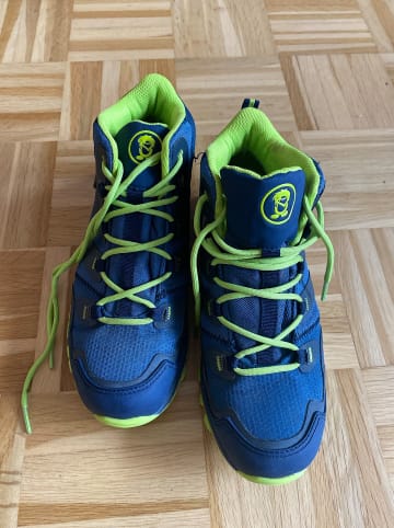 Trollkids Trekkingschuhe "Rondane Hiker Mid" in Dunkelblau