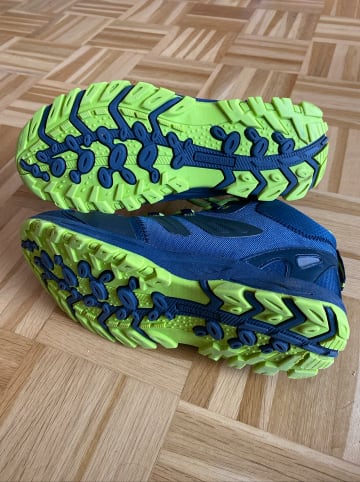 Trollkids Trekkingschuhe "Rondane Hiker Mid" in Dunkelblau