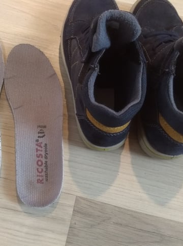 Ricosta Leder-Sneakers "Jakub-S" in Dunkelblau