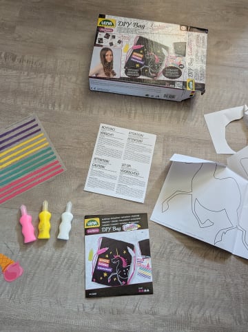 LENA Kreativset "DIY Rucksack Einhorn" - ab 8 Jahren