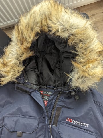 Geographical Norway Parka "Baliverne" in Dunkelblau