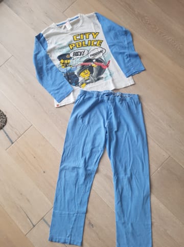 LEGO Pyjama "Lego" in Hellblau/ Weiß
