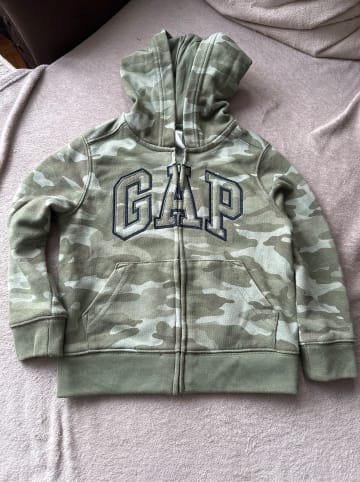 GAP Sweatjacke in Oliv