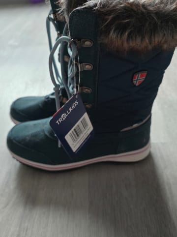 Trollkids Winterstiefel "Holmenkollen" in Blau