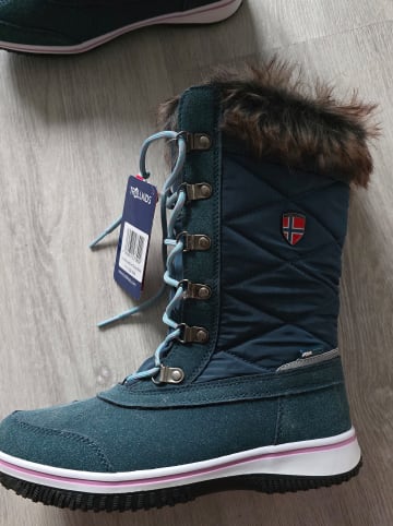 Trollkids Winterstiefel "Holmenkollen" in Blau
