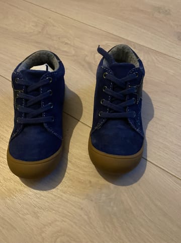 lamino Leder-Sneakers in Blau