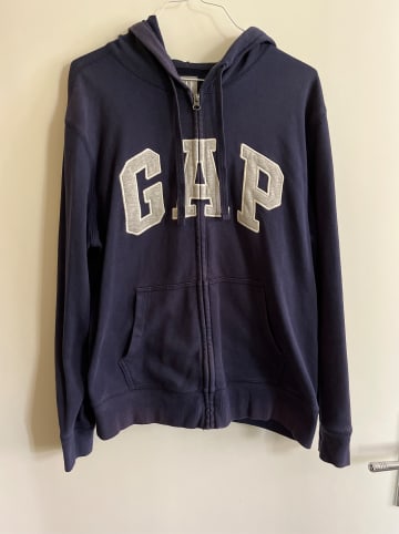 GAP Sweatjacke in Dunkelblau