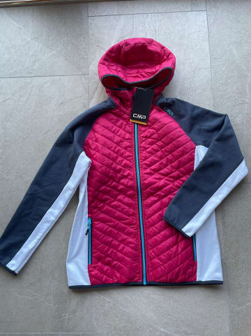 cmp Hybridjacke in Rot/ Schwarz