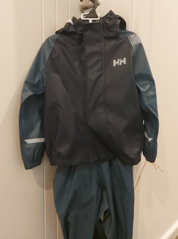 Helly Hansen 2tlg. Regenoutfit "Bergen 2.0" in Dunkelblau/ Petrol