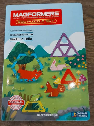 MAGFORMERS 7tlg. Magnetspielset "Edu Puzzle" - ab 3 Jahren