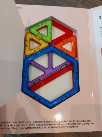 MAGFORMERS 7tlg. Magnetspielset "Edu Puzzle" - ab 3 Jahren