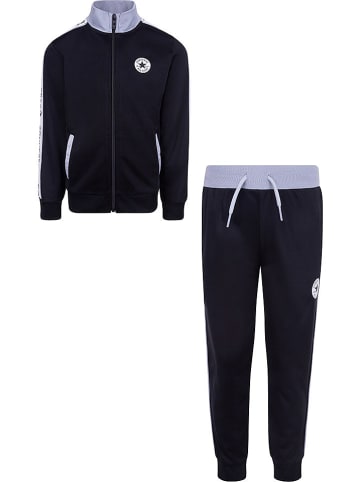 Converse 2tlg. Trainingsanzug in Schwarz